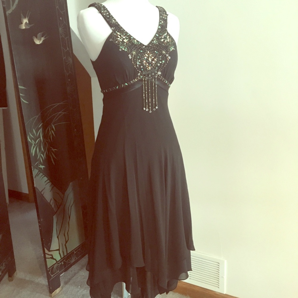 Sue Wong Nocturne Black Cocktail dress